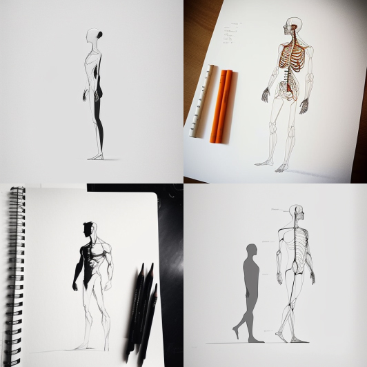 рисунки человека
